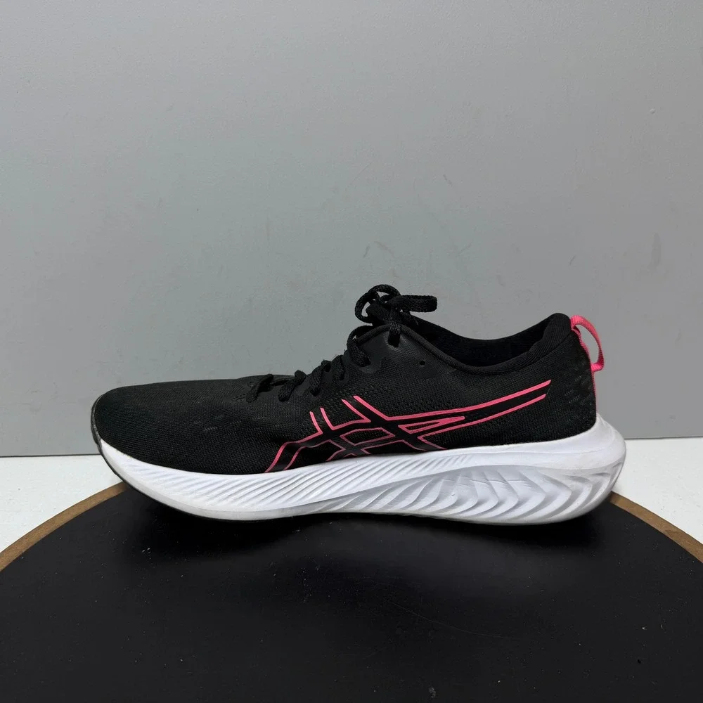 Asics Gel-Excite 10 Women Size 11‎ Running Shoes Black Pink Athletic Athleisure